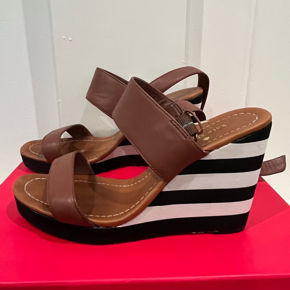 Kate Spade Bina Wedge Sandals